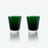 Mosaïque Tumblers Baccarat, Spirit glass in Crystal Green
