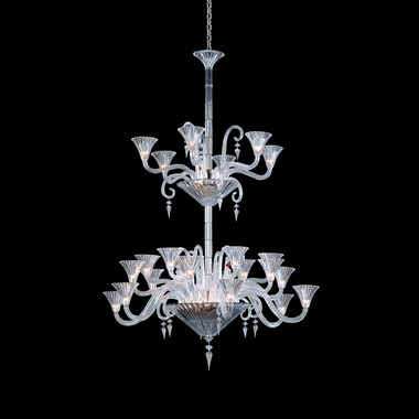 Mille Nuits Chandelier (24L) Baccarat, 클리어 크리스탈로 만든