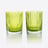 Harmonie Tumblers Colors of Joy Baccarat, Water glass in Crystal Green