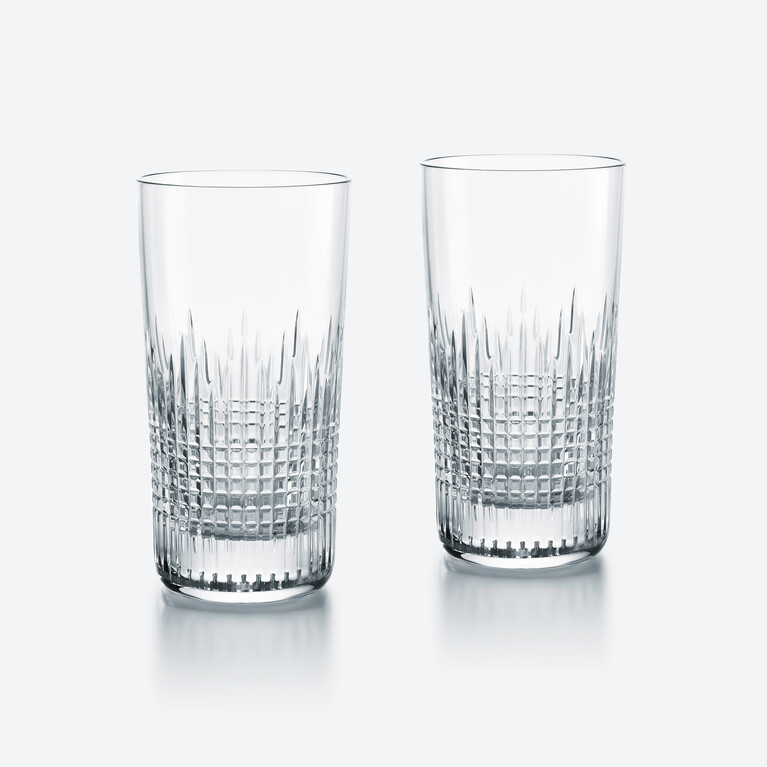 Nancy Highballs Baccarat, Cocktail glass in Crystal Clear View 1