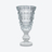 New Antique III Vase Baccarat in Marble Clear