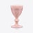 Harcourt Glass Candle Baccarat in Wax Pink