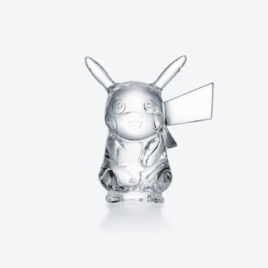 Pokémon Small Pikachu Figurine Baccarat in Clear Crystal