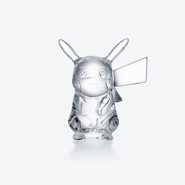 Pokémon Small Pikachu Figurine Baccarat in Clear Crystal