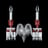 Z&eacute;nith Wall Unit Clear and Red (2L) Baccarat in Crystal Red