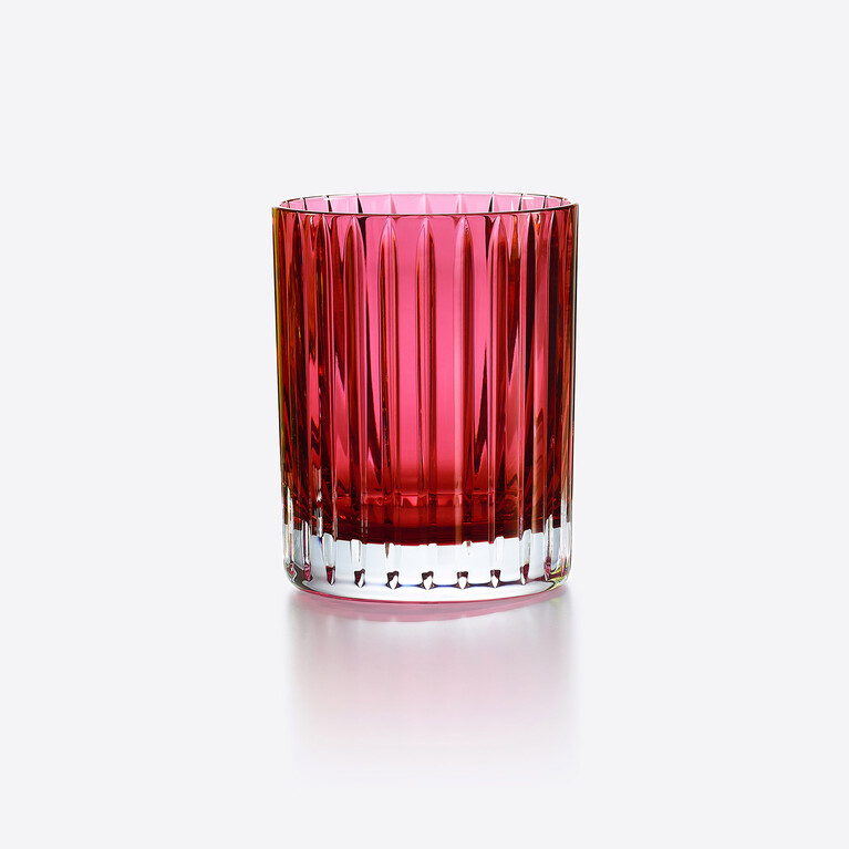 Harmonie Tumbler Colors of Joy Baccarat, Water glass in Crystal Red View 1