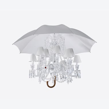 Lustre Marie Coquine (12L) Baccarat en Cristal Clair