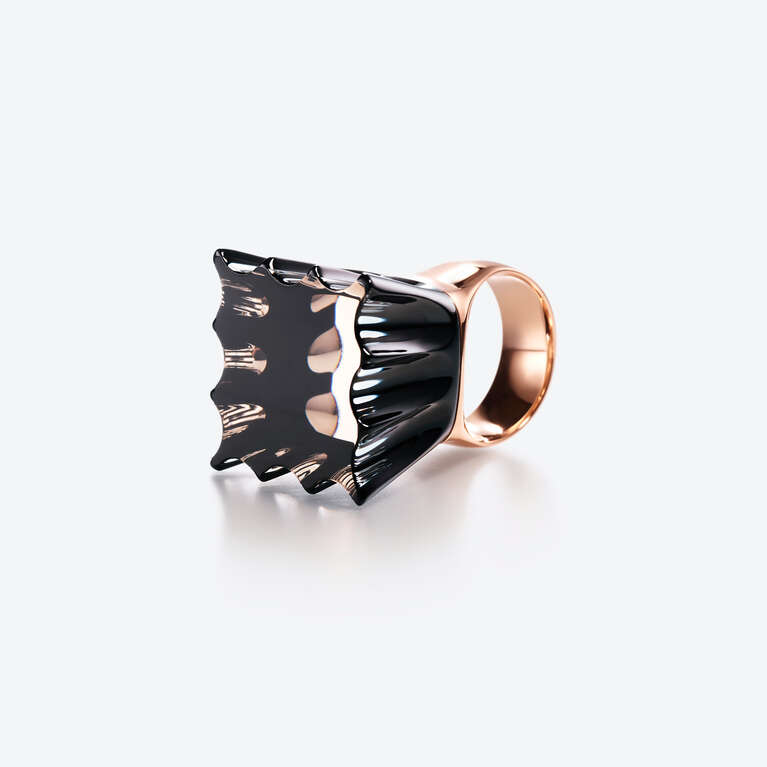 L'Eclat de Talleyrand Emperor Rose Gold Plated Ring 
