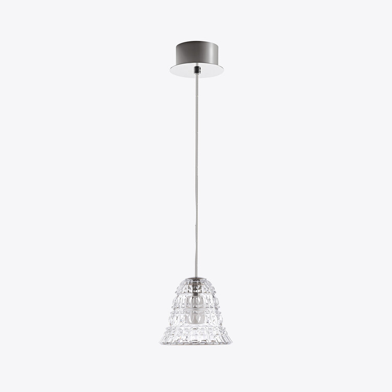 Suspension New Antique M Baccarat en Cristal Clair