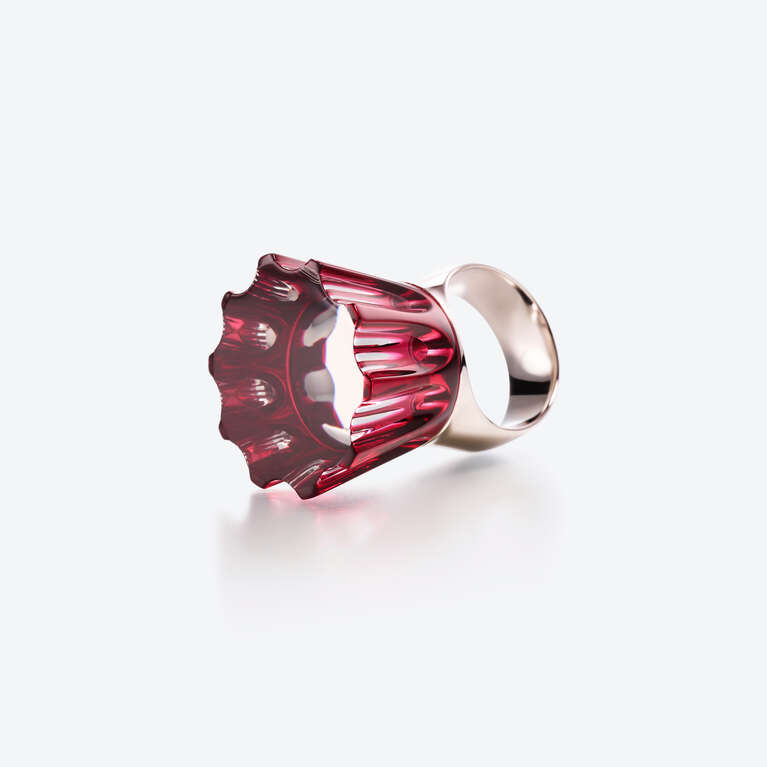 Bague Impératrice l'Eclat de Talleyrand Argent Rouge