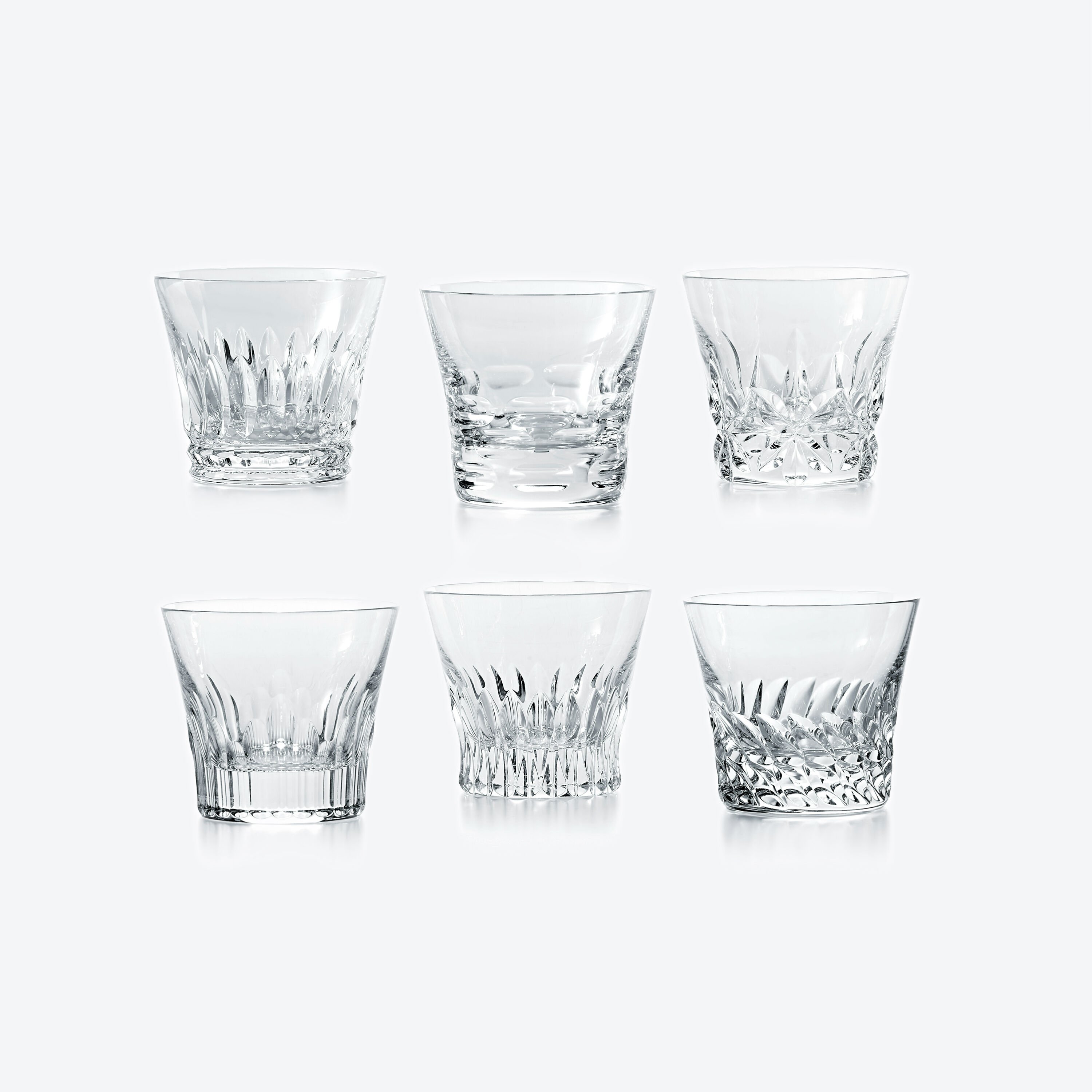 バカラ　デザートカップ　６客 Baccarat】 バカラ デザートグラス 2種 6客 16839 | アイテム