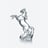 Pegase Horse Sculpture Clear Baccarat
