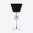 Torch Lamp Baccarat in Black Crystal