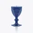 Harcourt Glass Candle Baccarat in Wax Blue