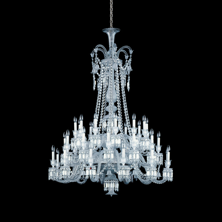Z&eacute;nith Chandelier Short (36L) Baccarat in Crystal Clear View 1