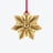 No&euml;l Annual Ornament Palmette 2025 Baccarat in Gold Crystal