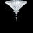 Mille Nuits Ceiling Unit Baccarat in Crystal Clear