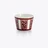 Arcadia Red Timbale Baccarat in Porcelain Red