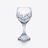 Mass&eacute;na Glass Baccarat, Wine glass in Crystal Clear