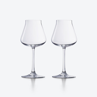 Ch&acirc;teau Baccarat Tasting Glasses Baccarat, White wine glass in Clear Crystal