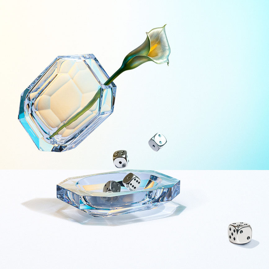 Octogone Bud Vase | Baccarat United States