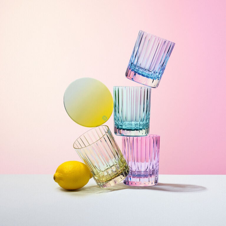 Harmonie Colors of Joy Tumblers and Coaster