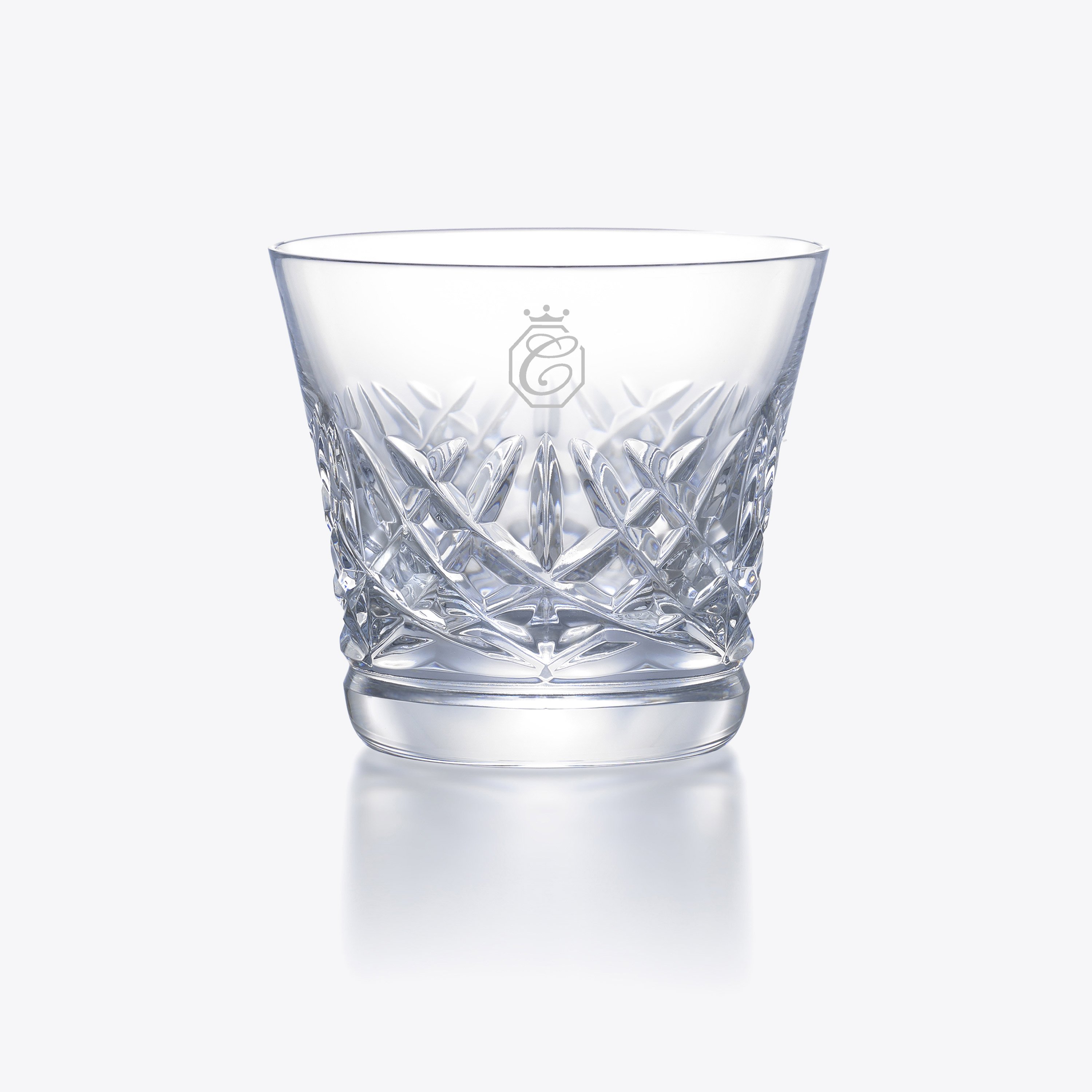 Aria Tumbler 2025 (With C Initial) Baccarat in Crystal Clear