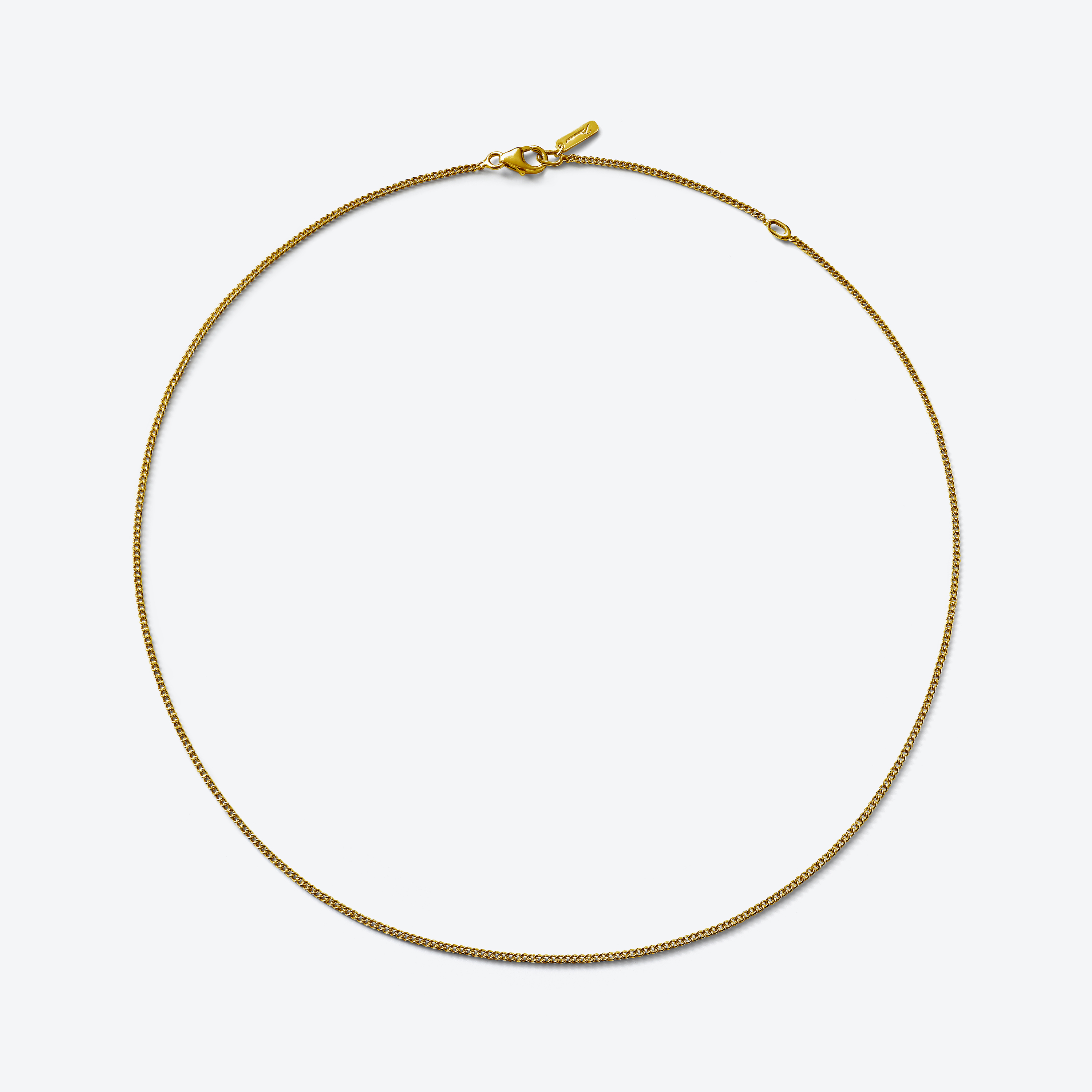 Gourmette Chain Baccarat in Gold 18-Karat Gold-Plated
