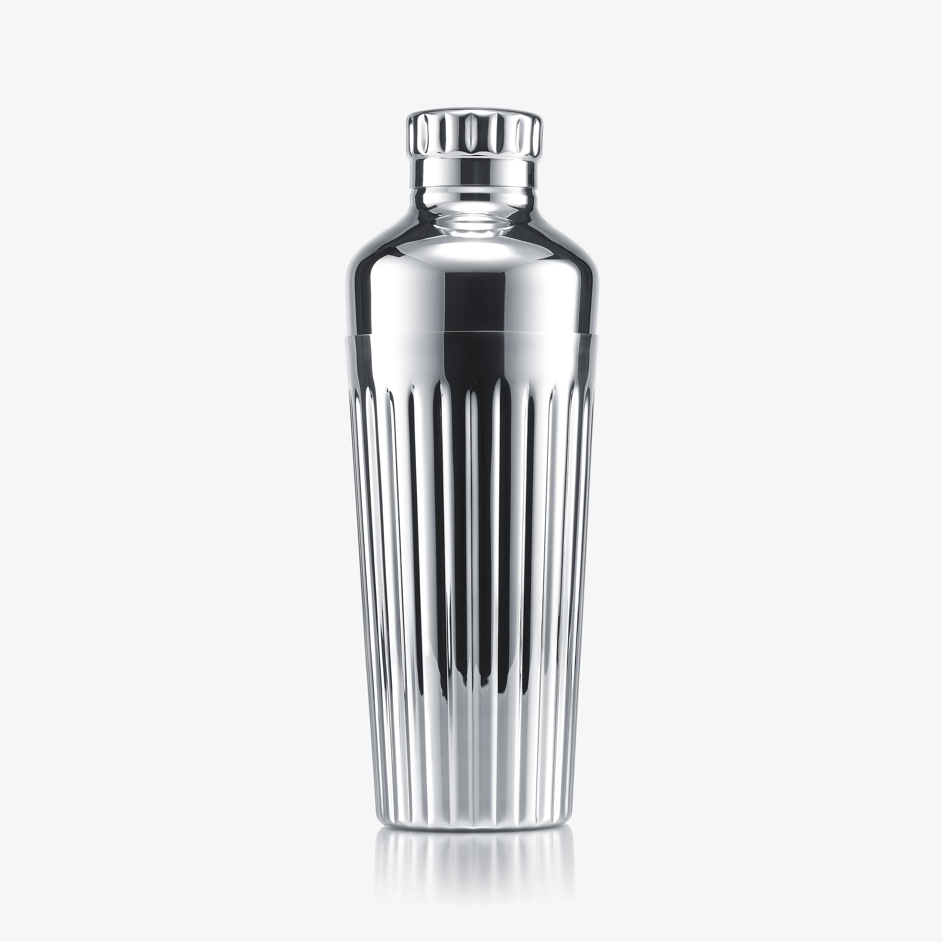 Harmonie Shaker Baccarat in Steel Silver