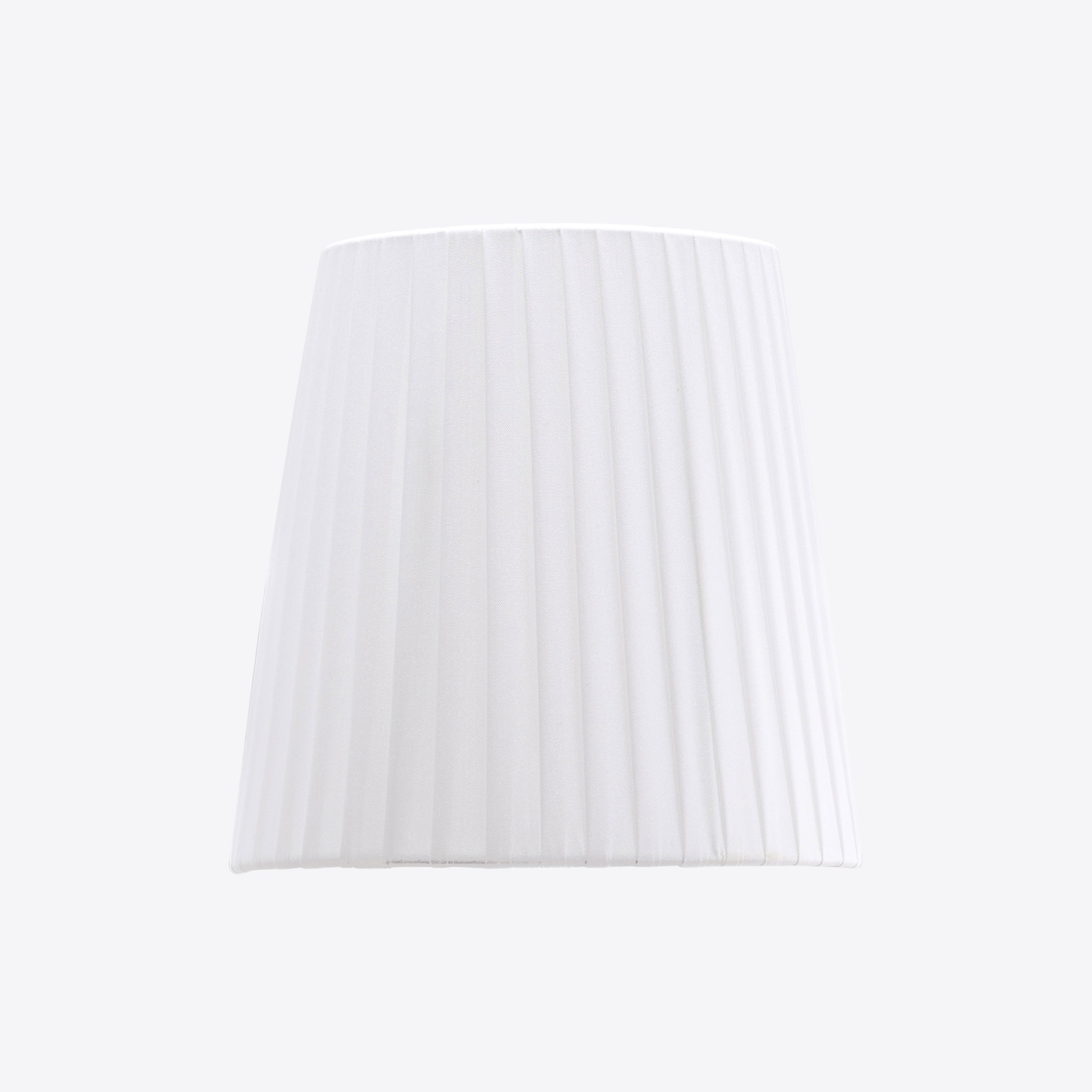 Z&eacute;nith Nomade Lampshades S Baccarat in Taffeta White